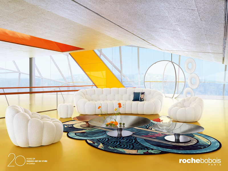 Bobois 罗奇堡演绎法式艺术生活新篇不朽情缘2025春夏系列来袭Roche(图9)