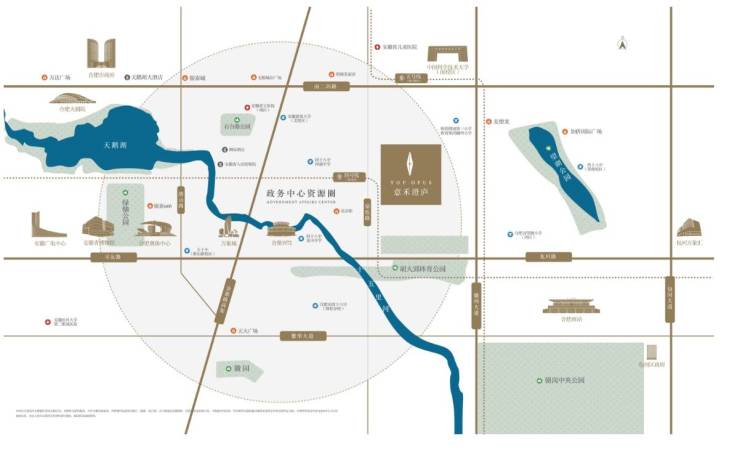 售楼部位置售楼部在哪不朽情缘合肥意禾澄庐(图4)